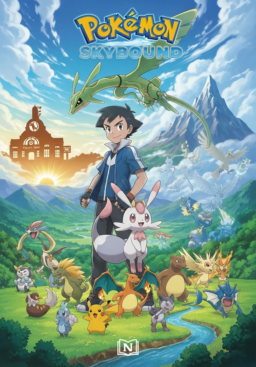 Pokemon Skybound Novel pokemon-skybound-novel